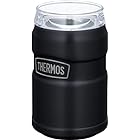 サーモス アウトドアシリーズ 保冷缶ホルダー 350ml缶用 2wayタイプ マットブラック ROD-0021 MTBK
