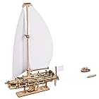 Ugears ユーギアーズ オーシャンビューティヨット 70193 Ocean Beauty Yacht 木製帆船模型 ブロック DIY パズル 組立 想像力 創造力 おもちゃ 知育 ウッドパズル 3D 工作キット 木製 模型 キット