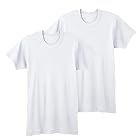 [グンゼ] インナーシャツ 半袖丸首 綿100% 夏ひんやり クールコート加工 2枚組 RB47142 メンズ NEWホワイト L