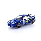 TrueScale Miniatures MINI GT 1/64 スバル インプレッサ WRC97 ラリー・サンレモ 1997 優勝車 #3 (左ハンドル) 完成品