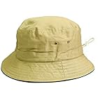 [サングローブ] UVカット 帽子（男性用） - メンズ ハット - コットンバケット カラー：カーキ 61cm