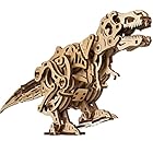 Ugears ユーギアーズ ティラノサウルス・レックス 70203 Tyrannosaurus Rex 木製 ブロック DIY パズル 組立 想像力 創造力 おもちゃ 知育 ウッドパズル 3D 工作キット 木製 模型 キット