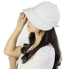 [Yosang] 帽子 レディース キャップ 春夏秋 キャスケット 紫外線対策 小顔効果 つば広 深め 折りたたみ お大きい カージュル 旅行用 軽量 アウトドア