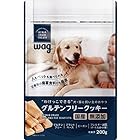 [Amazonブランド] Wag わけっこできる 犬・猫と飼い主のおやつ グルテンフリークッキー 無添加 [国産] 200g