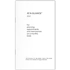 AT-A-GLANCE (アット・ア・グランス) 2024 マンスリープランナー リフィル 70-064 ポケット 3-1/2インチ x 6インチ (709061024)