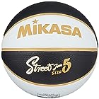 ミカサ(MIKASA)バスケットボール5号 ゴム ブラック/ホワイト/ゴールド BB502D-BKWGL-EC 推奨内圧0.490~0.630(kgf/?)
