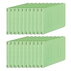 コクヨ ファイル フラットファイル 紙表紙 樹脂製とじ具 2穴 A5 横 緑 20冊セット フ-V17GX20