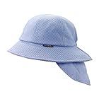 [coolbit] クールビット 水だけで 冷える キッズ ハット UV フラップ 子ども 帽子 熱中症対策 冷える帽子 日よけ タレ 日よけ帽子 WR-HT901S (スカイ)