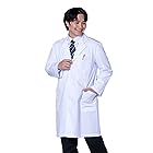 [マツヨシ] ドクターコート 白衣 【Lサイズ】 メンズ 男性用 診察衣 研修衣 実習衣 長袖 ポケット付き 医療