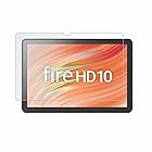 【Fire HD 10 第13世代用】保護フィルム ガラスタイプ 光沢 ブルーライトカット 気泡レス加工 1枚入り
