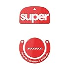 Superglide2 マウスソール for Logicool GPROX Superlight マウスフィート [ 強化ガラス素材 ラウンドエッヂ加工 高耐久 低摩擦 Super Smooth ]
