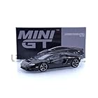TrueScale Miniatures MINI GT 1/64 ランボルギーニ カウンタック LPI 800-4 Nero Maia ブラック 完成品