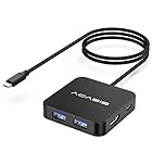 USB Cハブ マルチポートUSB Type-Cハブ 4K HDMI付き 電力供給 100W | USB 3.0ポート3個 | Type-C 3.0ポート1個 | USBスプリッターアダプター MacBook、Mac Mini、Surface P