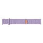 Galaxy Watch6 Fabric Band (Slim, S/M)|ラベンダー|Samsung純正 国内正規品|ET-SVR93SVEGJP