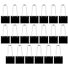 20個入 ミニ黒板 ボトルキーパー ボトルタグ プレート 無地 | サイズ: 56x47mm | 厚さ: 2mm | 日本製