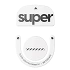 Superglide2 マウスソール for Logicool G PRO X SUPERLIGHT 2 マウスフィート [ 強化ガラス素材 ラウンドエッヂ加工 高耐久 低摩擦 Super Smooth ]