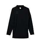 [ヒュンメル] 長袖アンダーシャツ ジュニアあったかインナーシャツ 保温 吸汗速乾 制電 抗菌 ストレッチ キッズ ブラック (90) 160