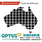 【Optus 物理SIM】オーストラリア SIM7日間【高速データ通信】通信容量5GB+国内通話量無限+国際通話料金15豪ドル リチャージ できます