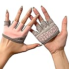 [INSHAPER] ポケット トレーニンググローブ レディース 筋トレ 手マメを防ぐ 女性のための 目立たない フィットネス手袋 ウエイトトレーニング (S, パステルピンク)