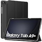 MoKo Galaxy Tab A9+ ケース Galaxy Tab A9 Plus ケース サムソンギャラクシーA9+ 11インチ2023専用手帳型カバー SM-X210NZAAXJP オートスリープ機能 三つ折りスタンド PUレザー外装 裏地