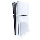 RDFJ PS5 シリーズスタンド シンプルデザイン 省スペース 縦置きスタンド 安定向上 for PS5 スタンド (for PS5 SLIM ディスク・エディション, white)