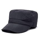 [FREESE] 帽子 メンズ 大きいサイズ ワークキャップ 無地 3D立体 アウトドア 55cmから64cm ビッグサイズ (ブラック-XL(60-64cm))