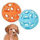 FISHBOMB 犬 玩具 小型犬 ミニサイズ ゴム 2個セット (ブルー＆オレンジ)