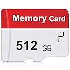 SDカード 512GB Microsdカード 512GB マイクロSDカード 大容量 高速 メモリーカード カメラ/スマートフォン/ドローン用 データストレージ