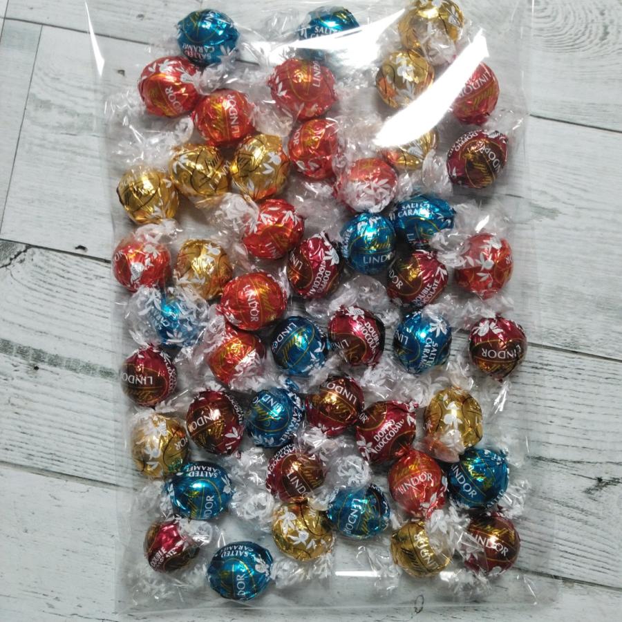 リンツ リンドール チョコレート アソート 約600g ピンクパッケージ Linz LINDOR ASSORTED メール便送料無料 食品　スイーツ