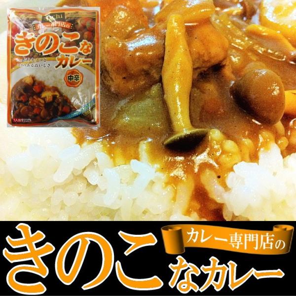 カレー きのこなカレー 200g メール便 送料無料 レトルト ポイント消化 保存食