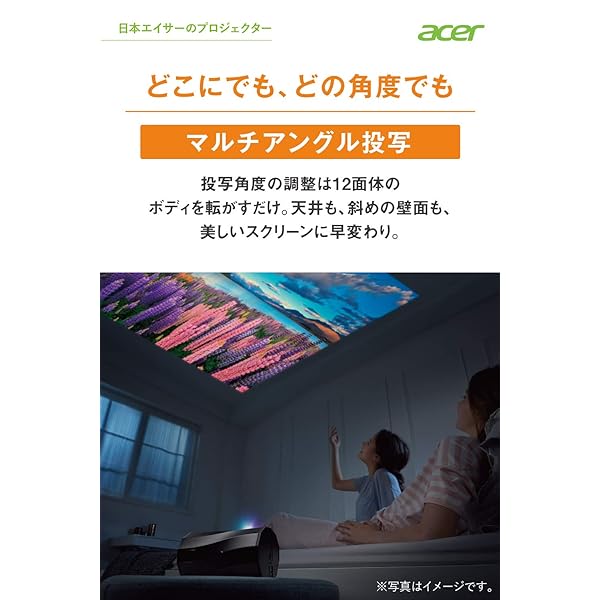 日本エイサー Acer LEDモバイルプロジェクター C250i DLP 方式 1920 x