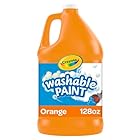 クレヨラ ボトル絵の具 オレンジ 水で簡単に落とせる 単色得用ボトル 3785ml 212836 正規品