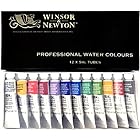 Winsor & Newton ウィンザー&ニュートン 水彩絵具 ウィンザー&ニュートン プロフェッショナル ウォーターカラー 12色セット 5ml