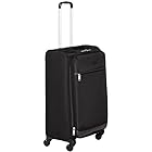 Amazonベーシック スーツケース キャリーバッグ ソフトサイド 74cm ブラック