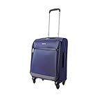 Amazonベーシック スーツケース キャリーバッグ ソフトサイド 53cm ネイビーブルー