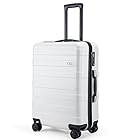 (ヴィヴィシティ) スーツケース 機内持込可 大容量 大型軽量 8輪 静音 TSAロック搭載 100%PC （Sサイズ ホワイト