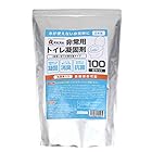 非常用トイレ 凝固剤 100回セット 個包装 日本製 消臭 抗菌 防災グッズ 簡易トイレ用凝固剤