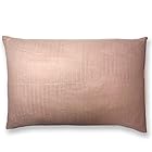 にしはや 日本製 そばがら枕 和晒し オーガニックコットン 枕カバー付き そば殻 まくら 高さ調節可能 (大, ピンク)