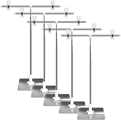 AZAKBL POPスタンド ポップスタンド 長さ調節可能 ポスター スタンド持ち運びに便利 簡単収納 組み立て式 広告スタンド (5個入り)