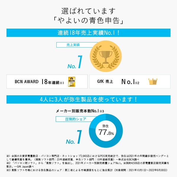 弥生 やよいの青色申告 23 通常版＜e-Tax、インボイス制度対応