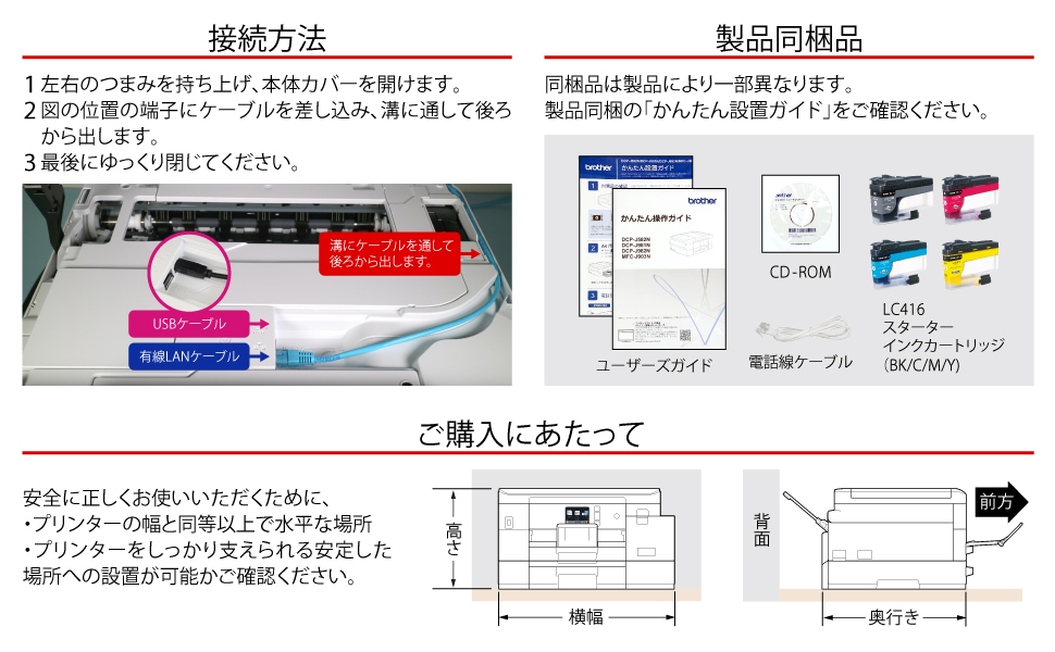 日本最大の 健やか やさしさ店ブラザー工業 プリンター 大容量ファーストタンク A4インクジェット複合機 MFC-J4440N Wi-Fi FAX 自動 両面印刷 スマホ