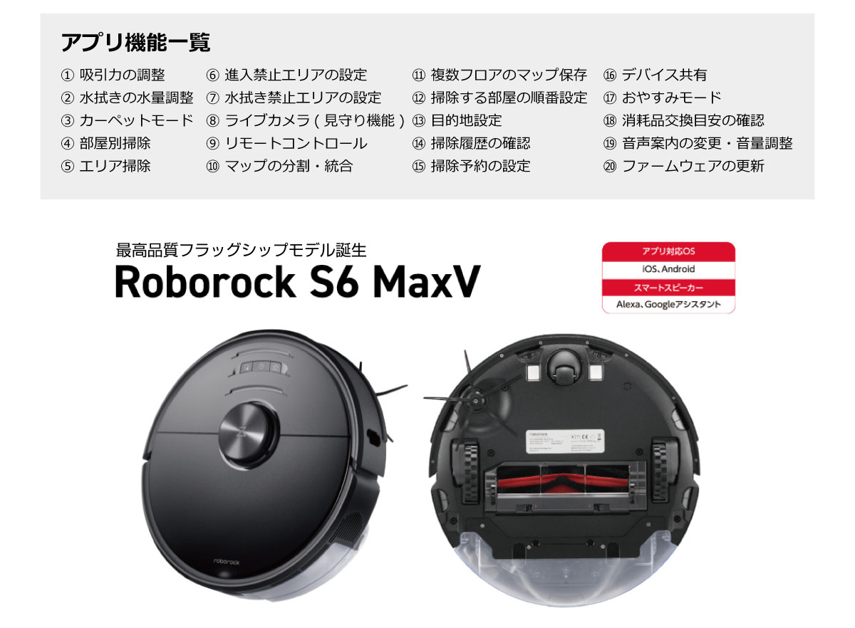 RoborockS6MaxV ｜ ヤマダウェブコム