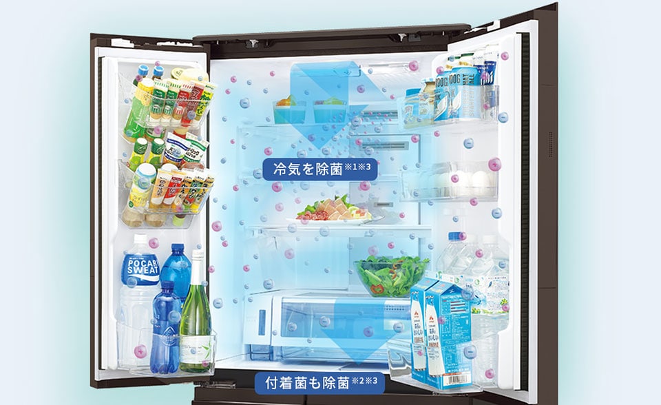 プラズマクラスター冷蔵室