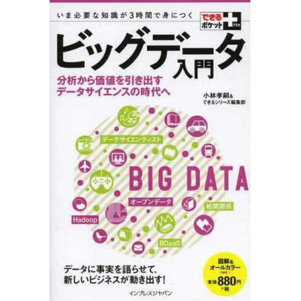 ビッグデータ入門　分析から価値を引き出すデータサイエンスの時代へ　いま必要な知識が３時間で身につく