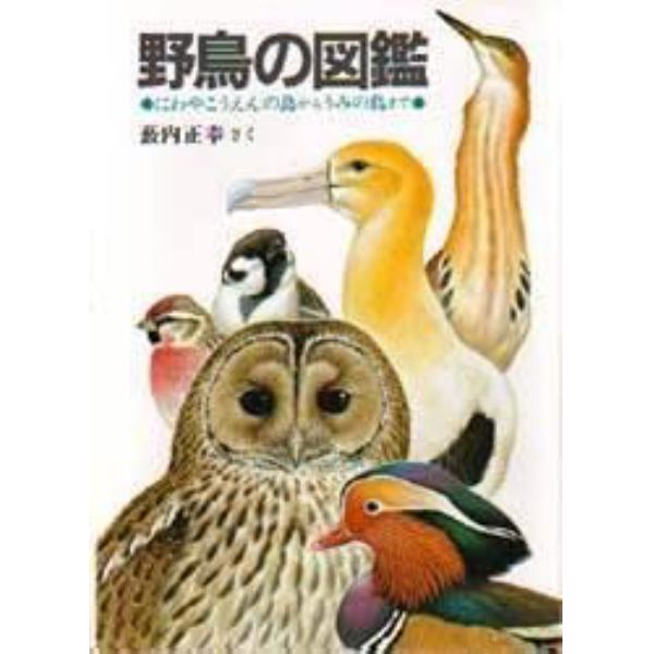 野鳥の図鑑　にわやこうえんの鳥からうみの鳥まで