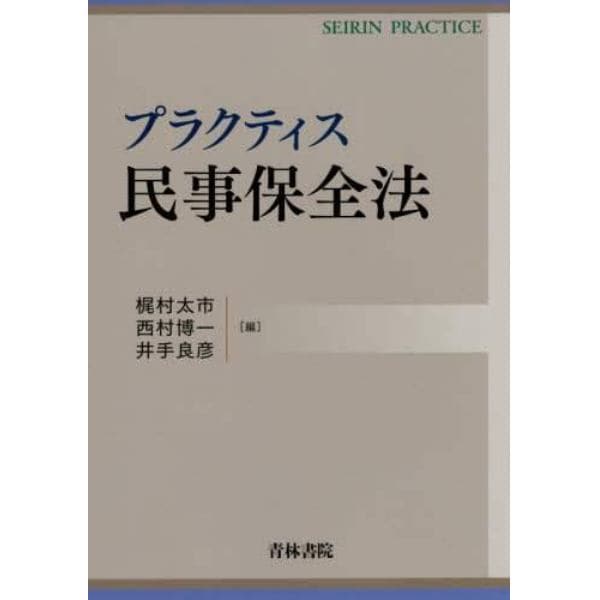 プラクティス民事保全法