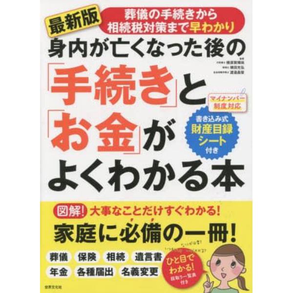 身内が亡くなった後の「手続き」と「お金」がよくわかる本