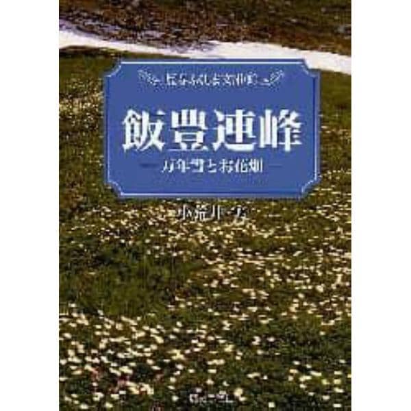 飯豊連峰　万年雪とお花畑