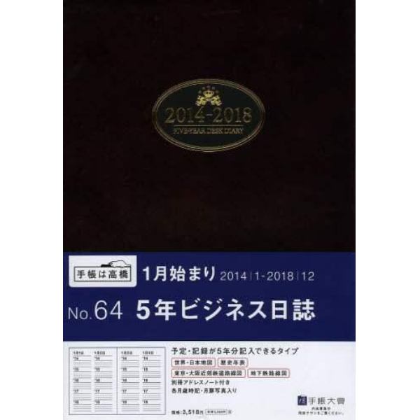 ６４．５年ビジネス日誌　茶