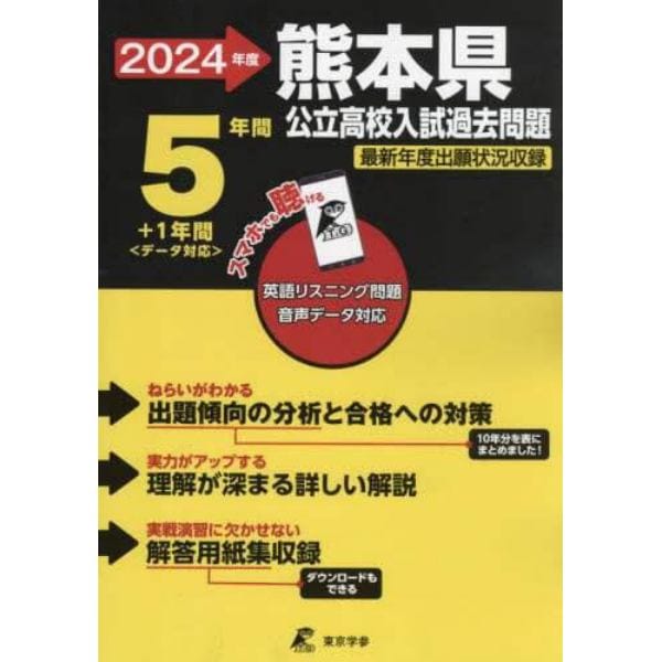 ’２４　熊本県公立高校入試過去問題